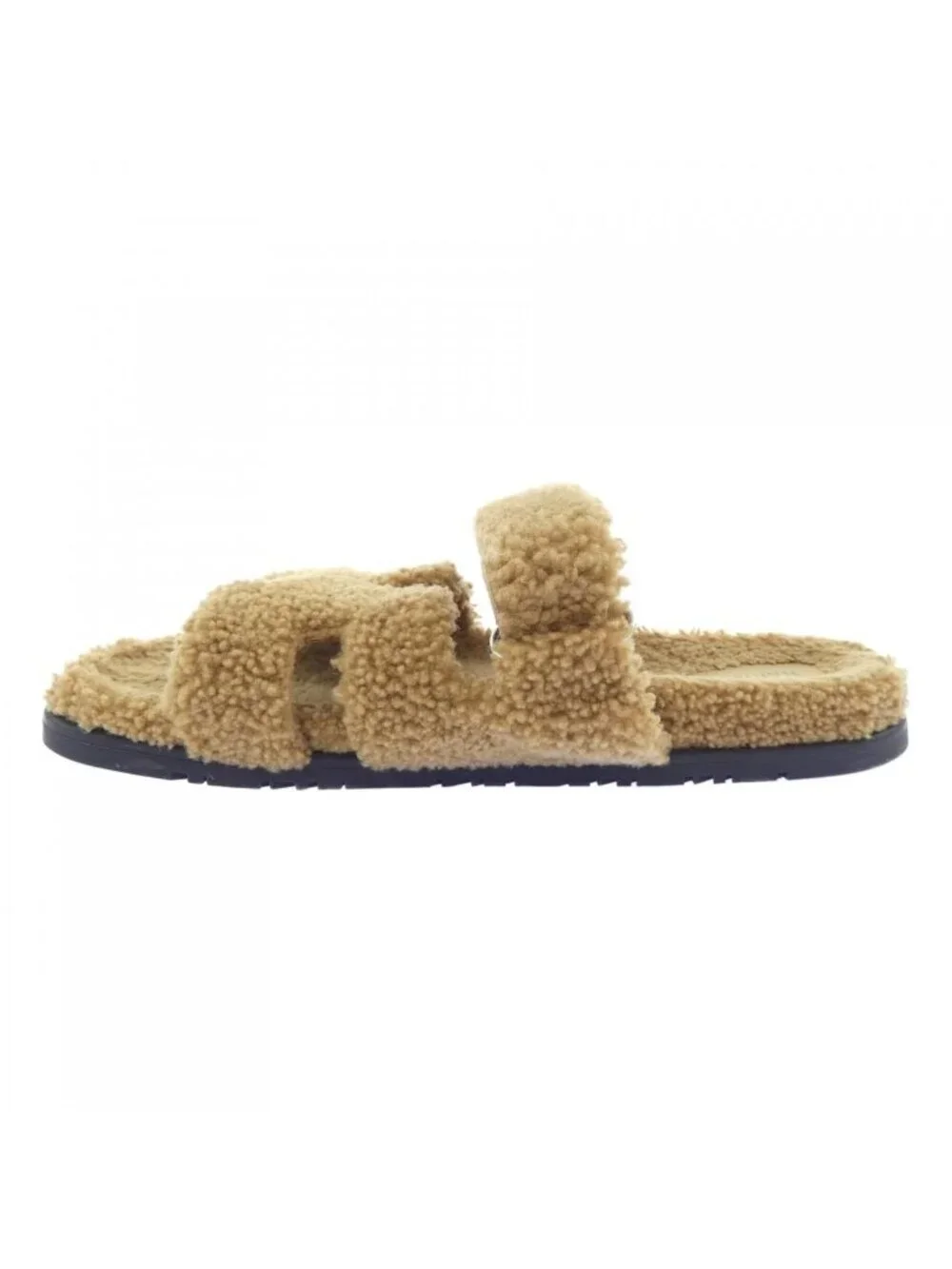 Hermes Chypre Sandals Brown